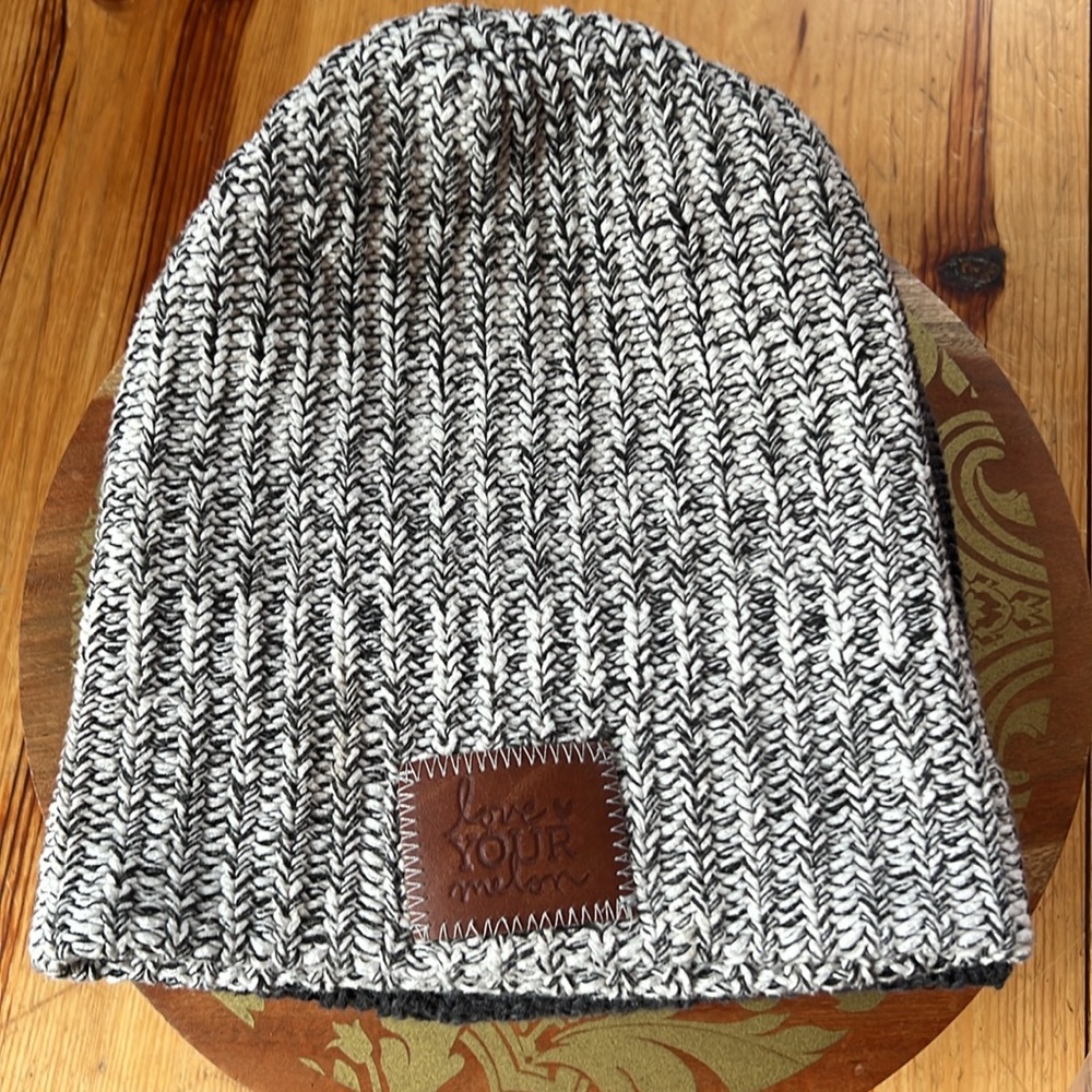 Set of 2 Love Your Melon Distressed Slouchy Beanies - Picture 3 of 16